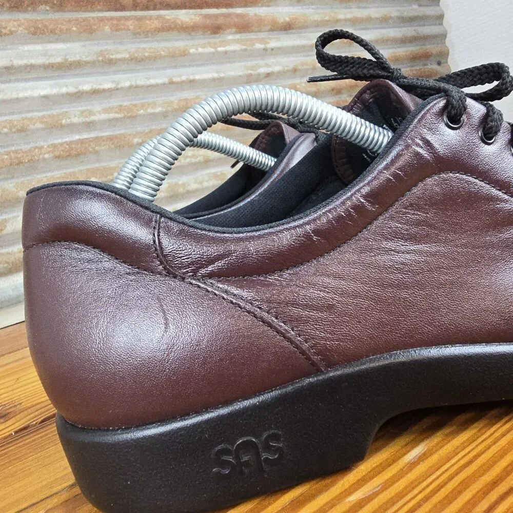 SAS Women's Take Time Lace Up Loafer Comfort Shoes 10.5W Pristine!